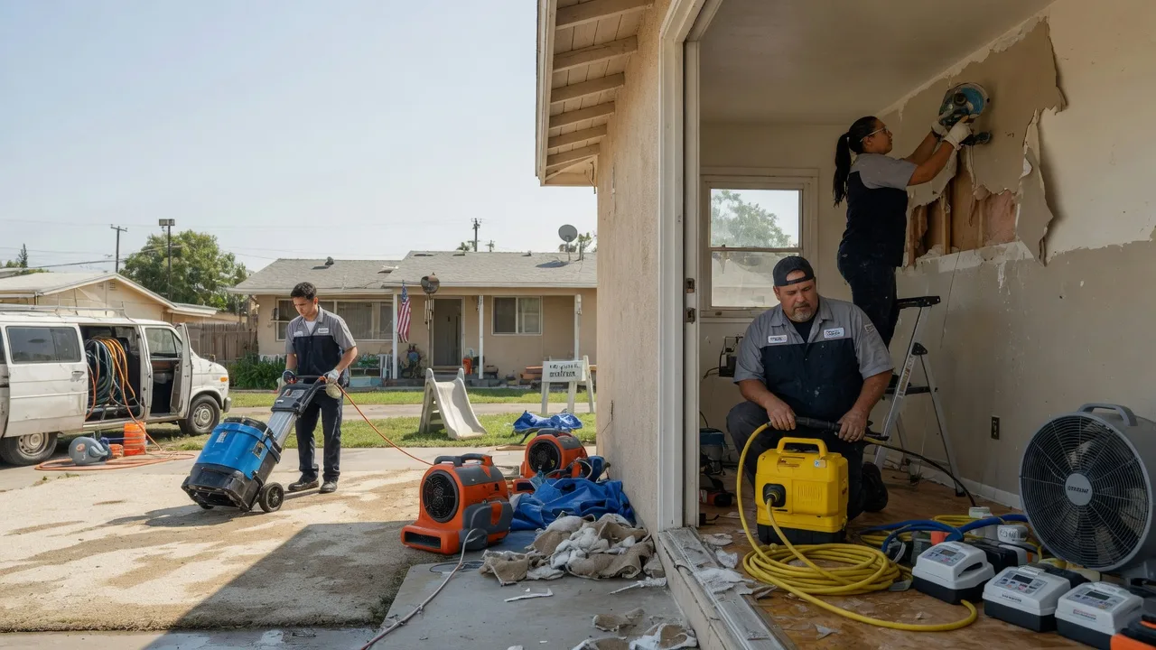 Water Damage Restoration in Anderson, CA near me